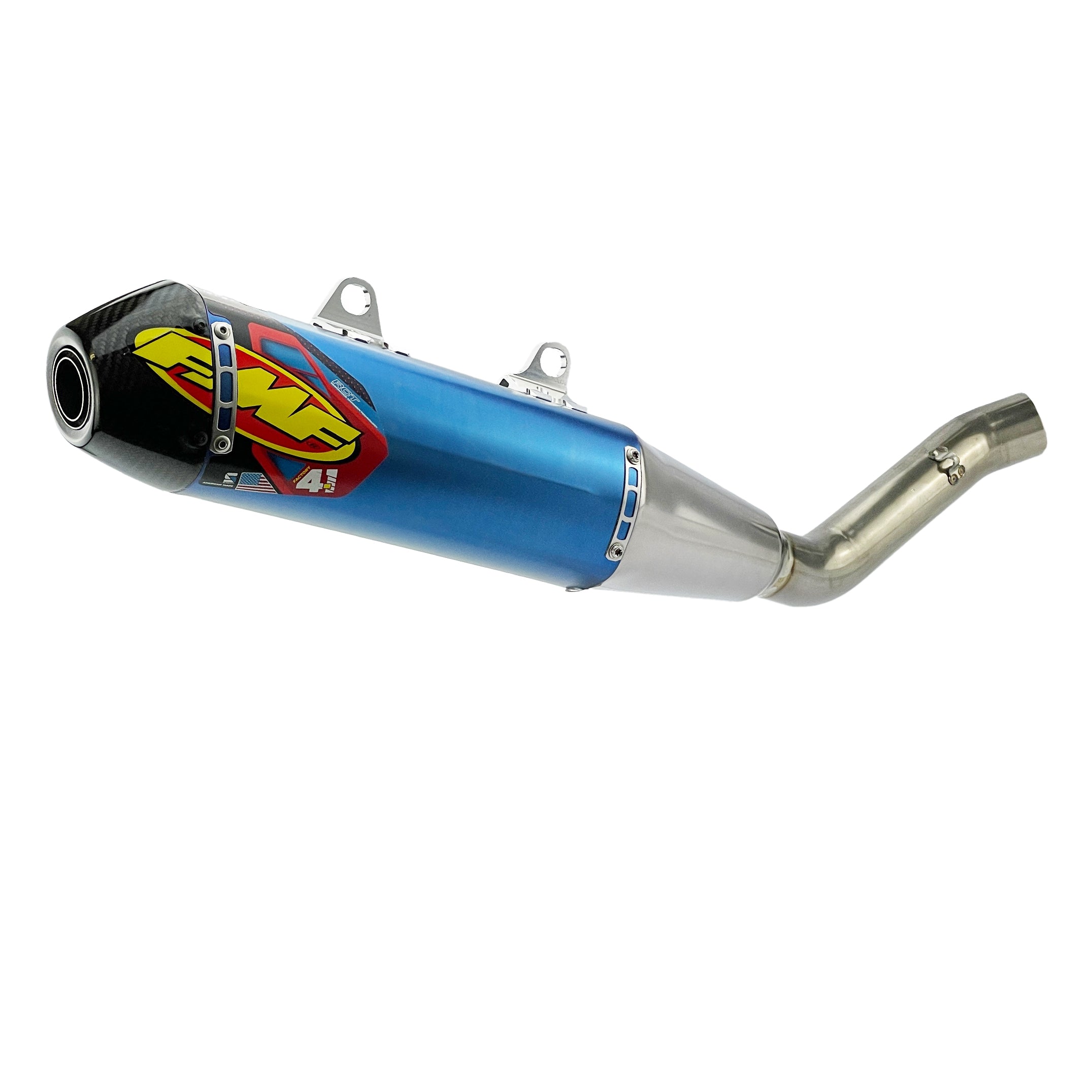 FMF Exhausts Factory 4.1 Rct Titanium Anodized Exhaust Silencer 25-26 Triumph Tf 450 E Rc - Fmf 045700