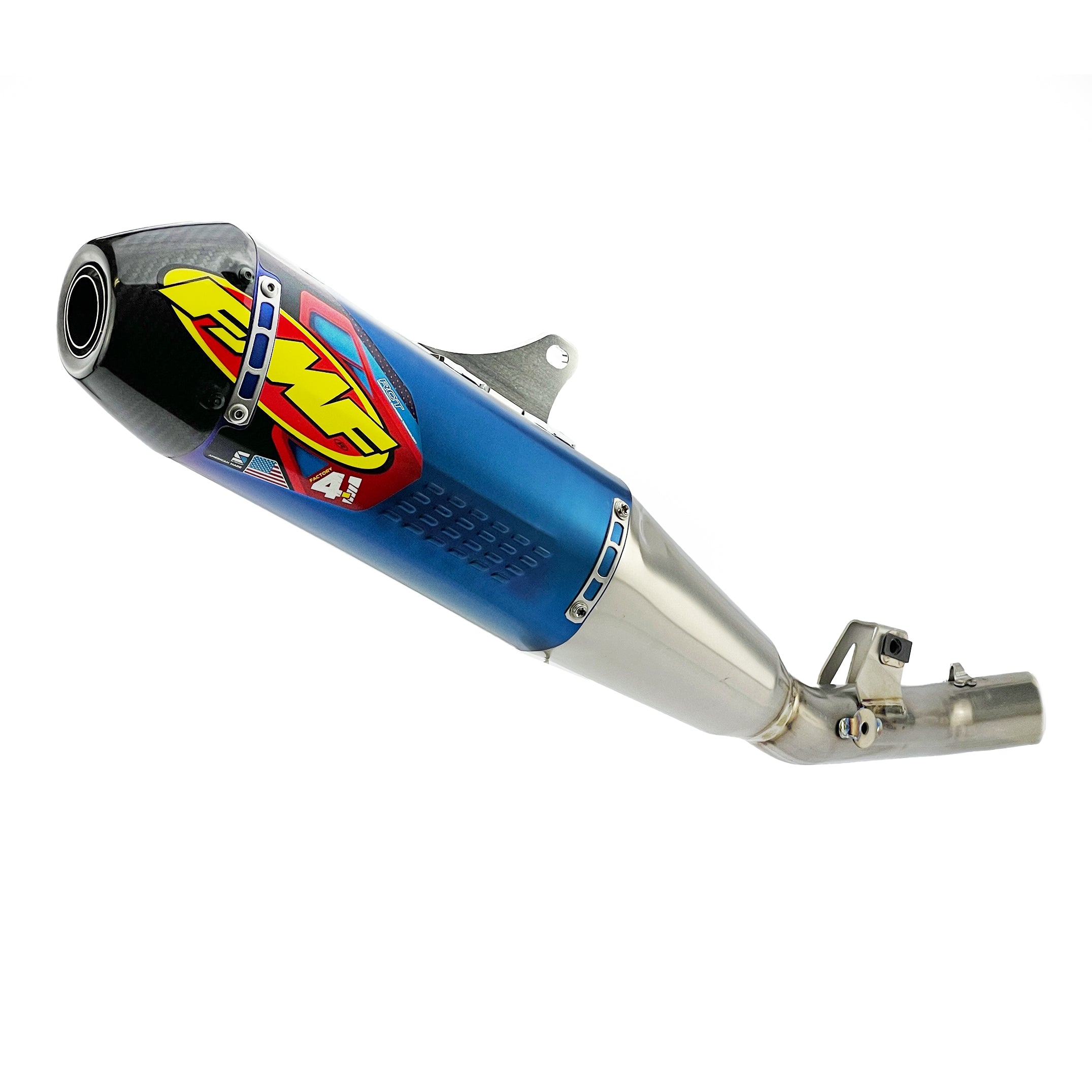 FMF Exhausts Factory 4.1 Rct Titanium Anodized Exhaust Silencer 24-26 Triumph Tf 250 E X - Fmf 045695
