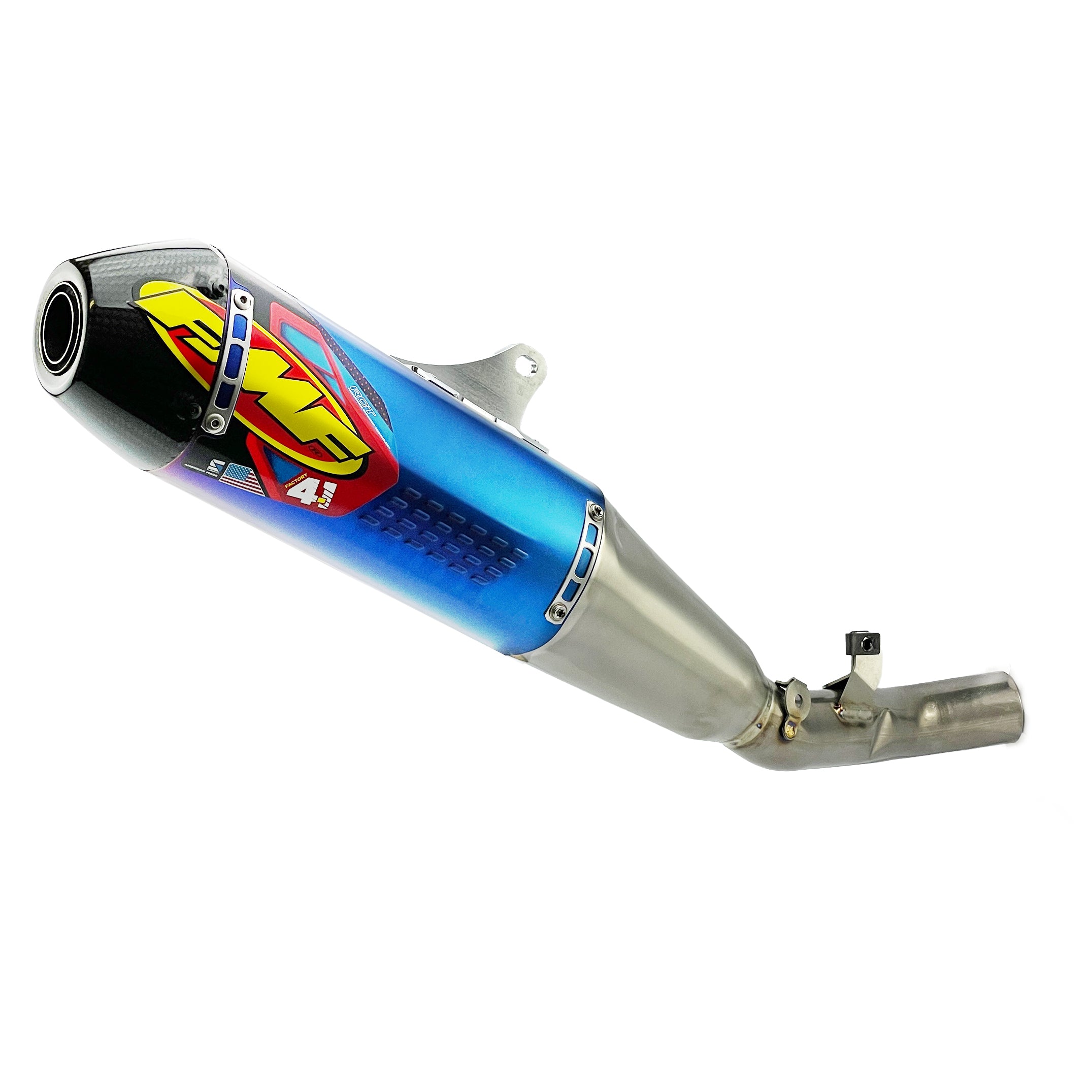 FMF Exhausts Factory 4.1 Rct Titanium Anodized Exhaust Silencer 25-26 Honda CRF 250 R Rx - Fmf 041619
