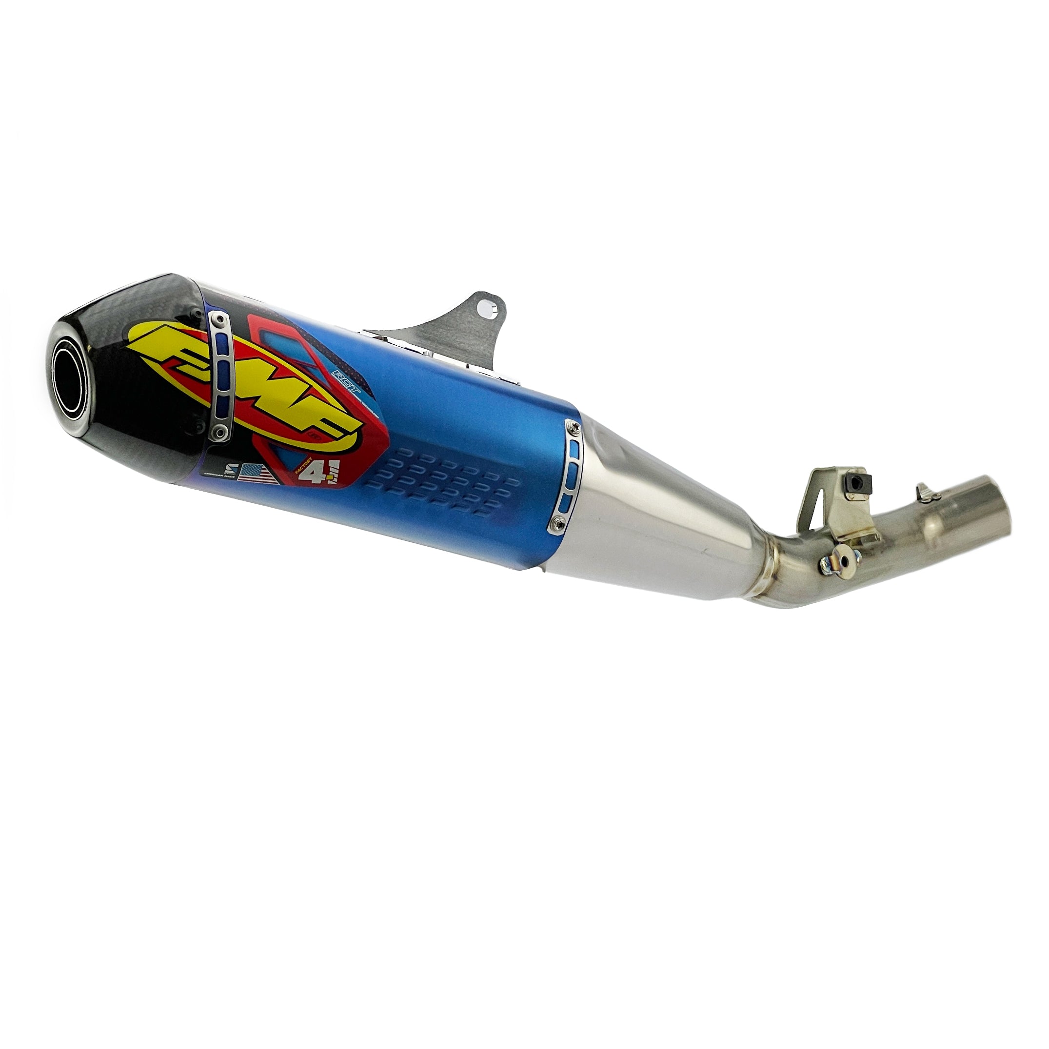 FMF Exhausts Factory 4.1 Rct Titanium Anodized Exhaust Silencer 22-24 Honda CRF 250 R Rx - Fmf 041611