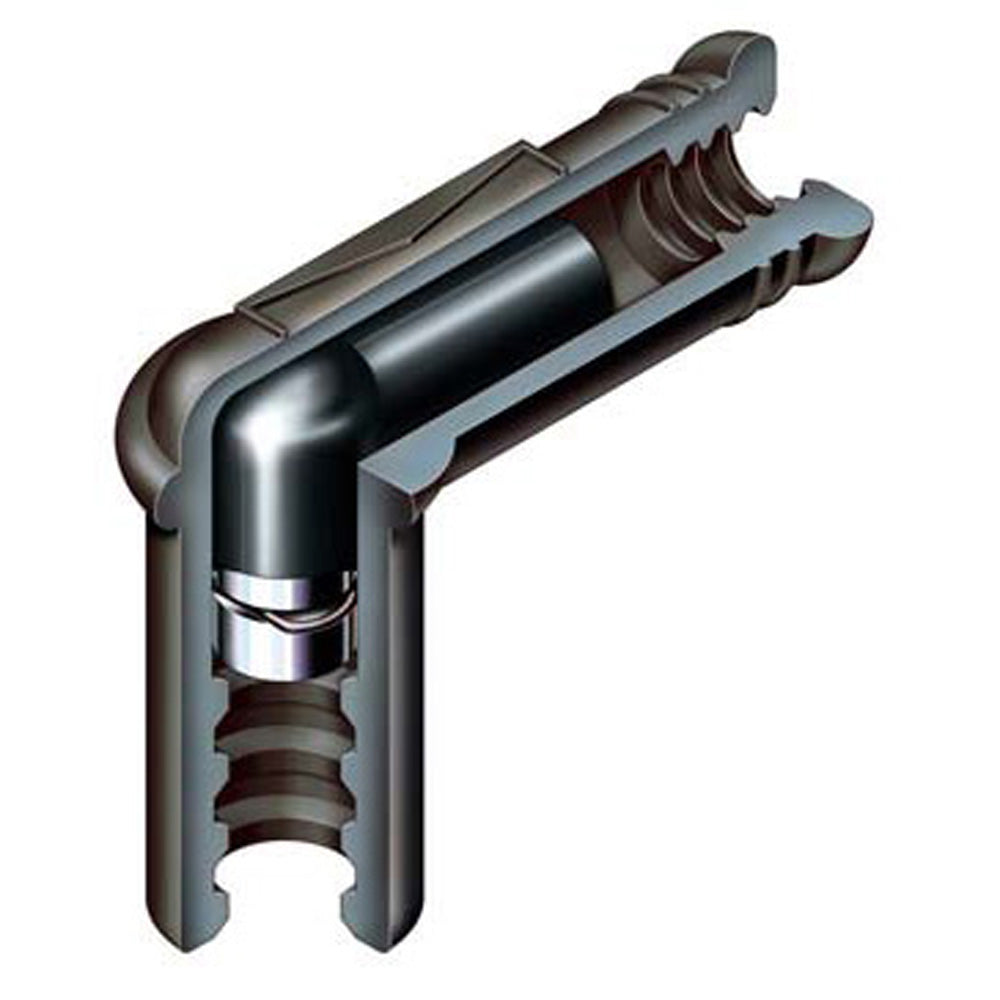 Champion Black Silicone Rubber Plug Cap PRO-0U no resisitor LBERB/R