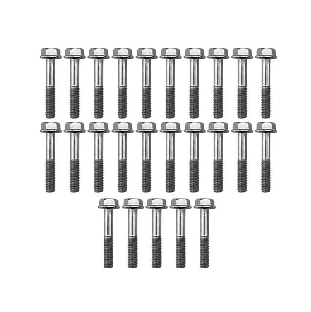 FIR M6 X 35mm Flange Bolt, Pack of 25, 10mm Hex