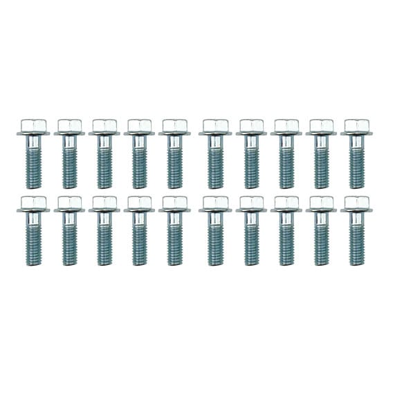 FIR M8 X 25mm Flange Bolt, Pack of 20, 12mm Hex