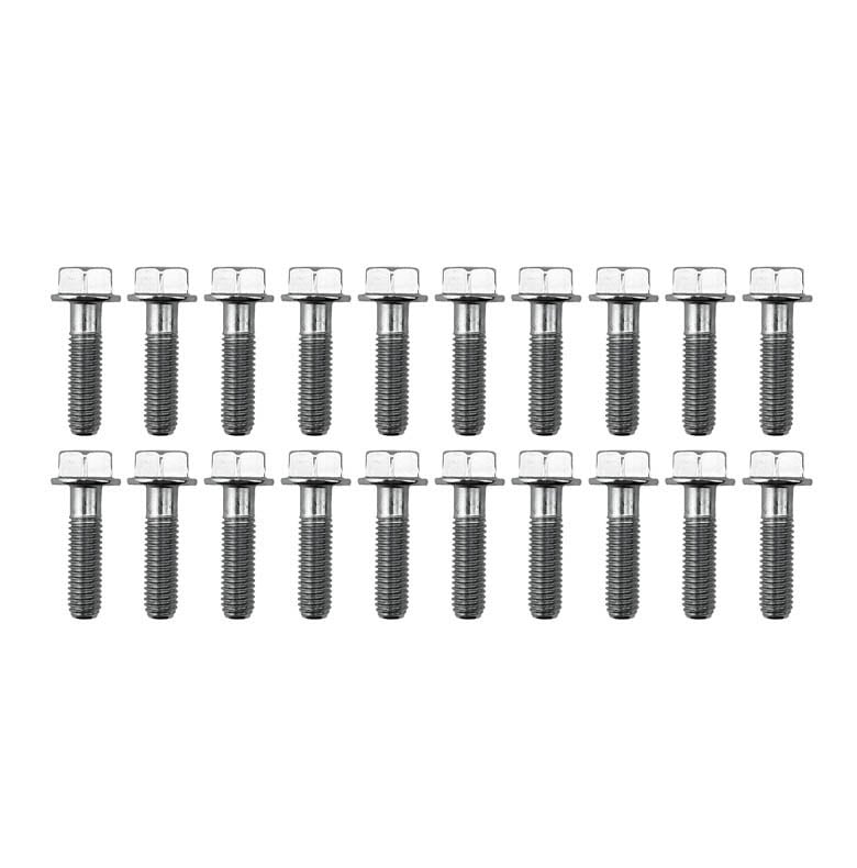 FIR M8 X 30mm Flange Bolt, Pack of 20, 12mm Hex