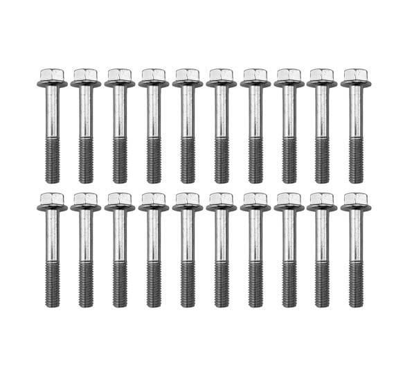 FIR M8 X 50mm Flange Bolt, Pack of 20, 12mm Hex