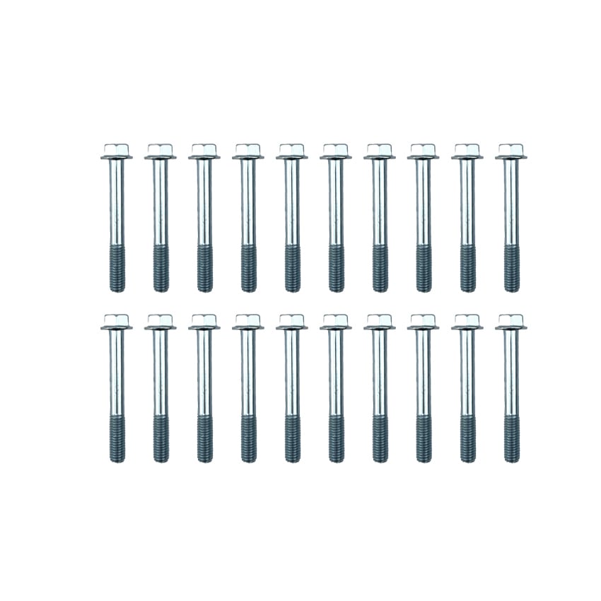 FIR M8 X 60mm Flange Bolt, Pack of 20, 12mm Hex