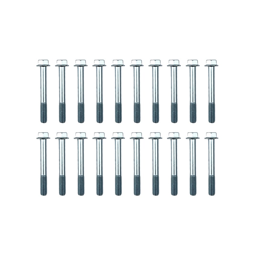 FIR M8 X 65mm Flange Bolt, Pack of 20, 12mm Hex