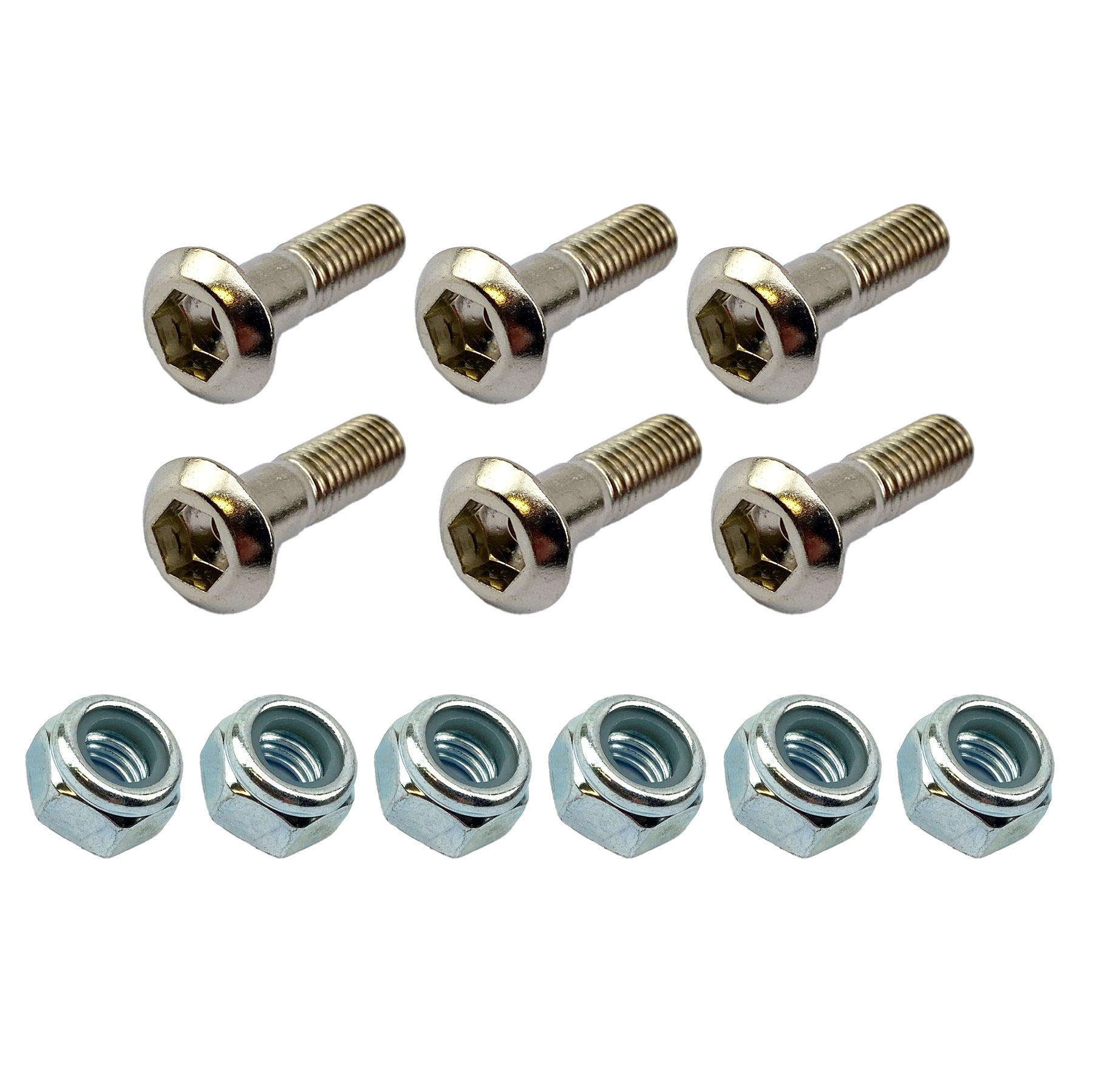 FIR Sprocket Bolt Set of 6 M8 X 30mm