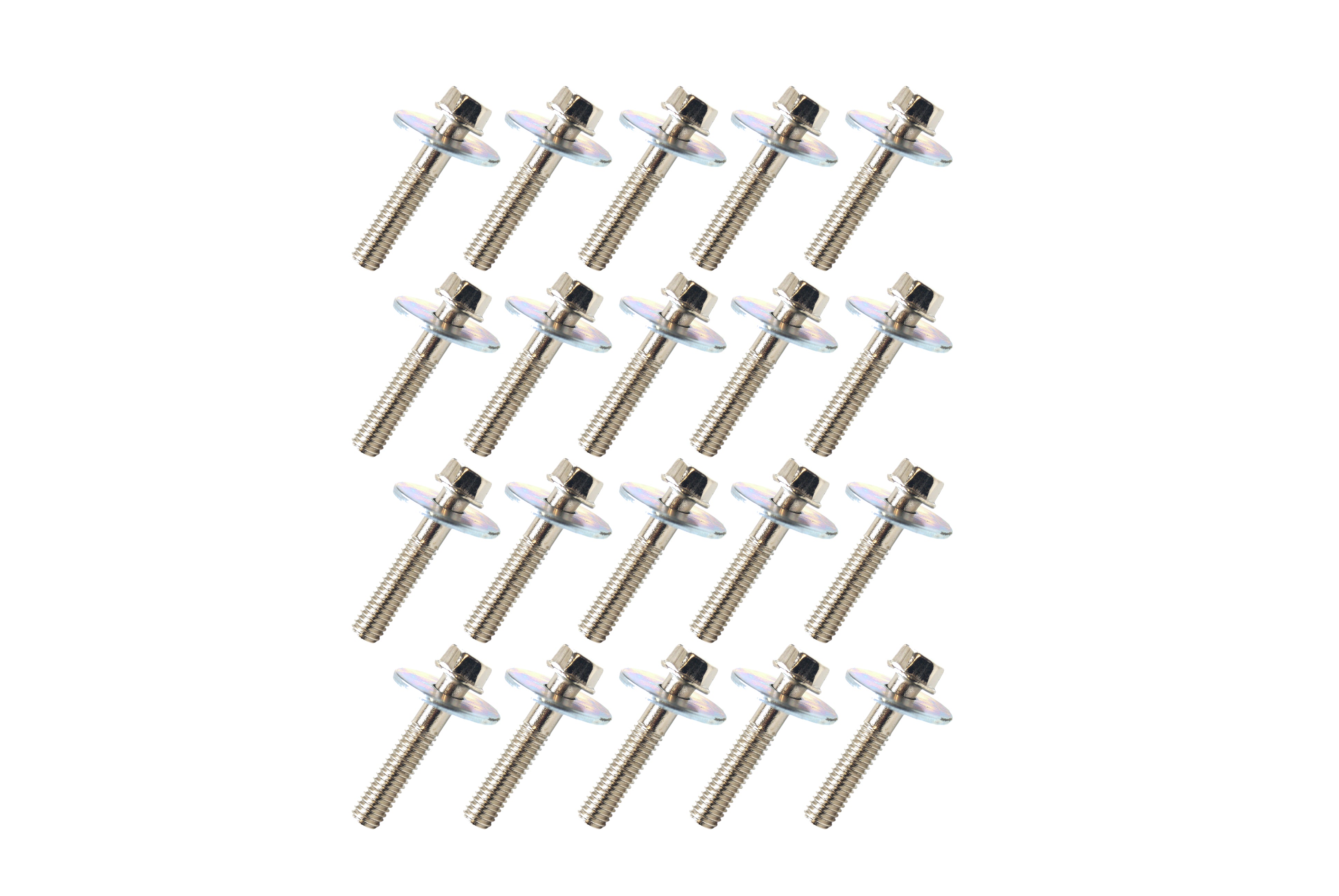 C.C. PRODUCTS PK/20 6x30mm BOLT/WASH 20