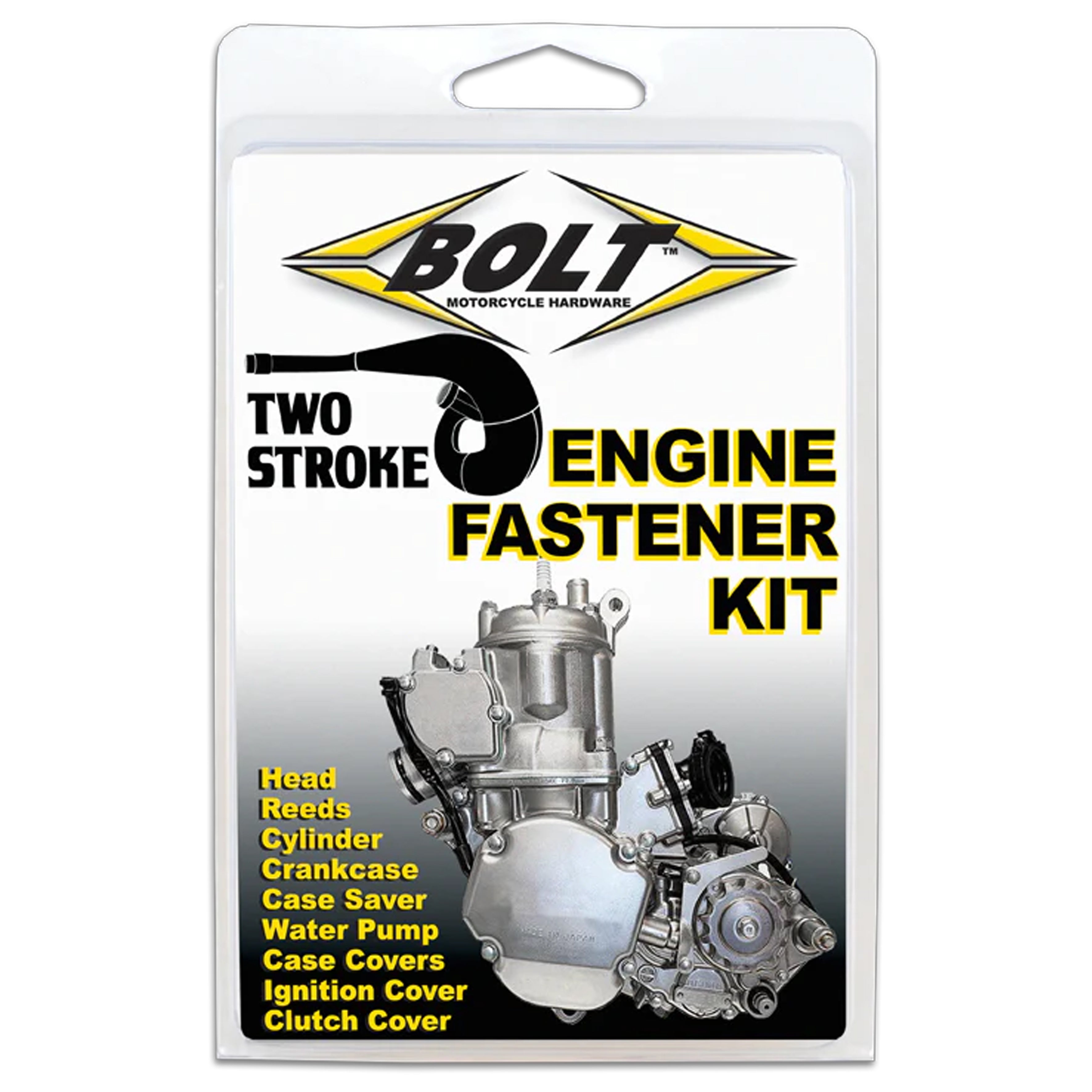 Bolt Engine Bolt Kit KX 500 87-04, Bolt Hardware E-k5-8704