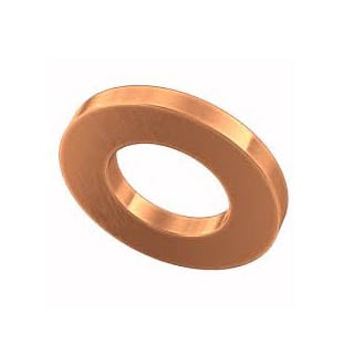 FIR Copper Washer M6 Each, Size Id6 X OD10 X W1.00mm