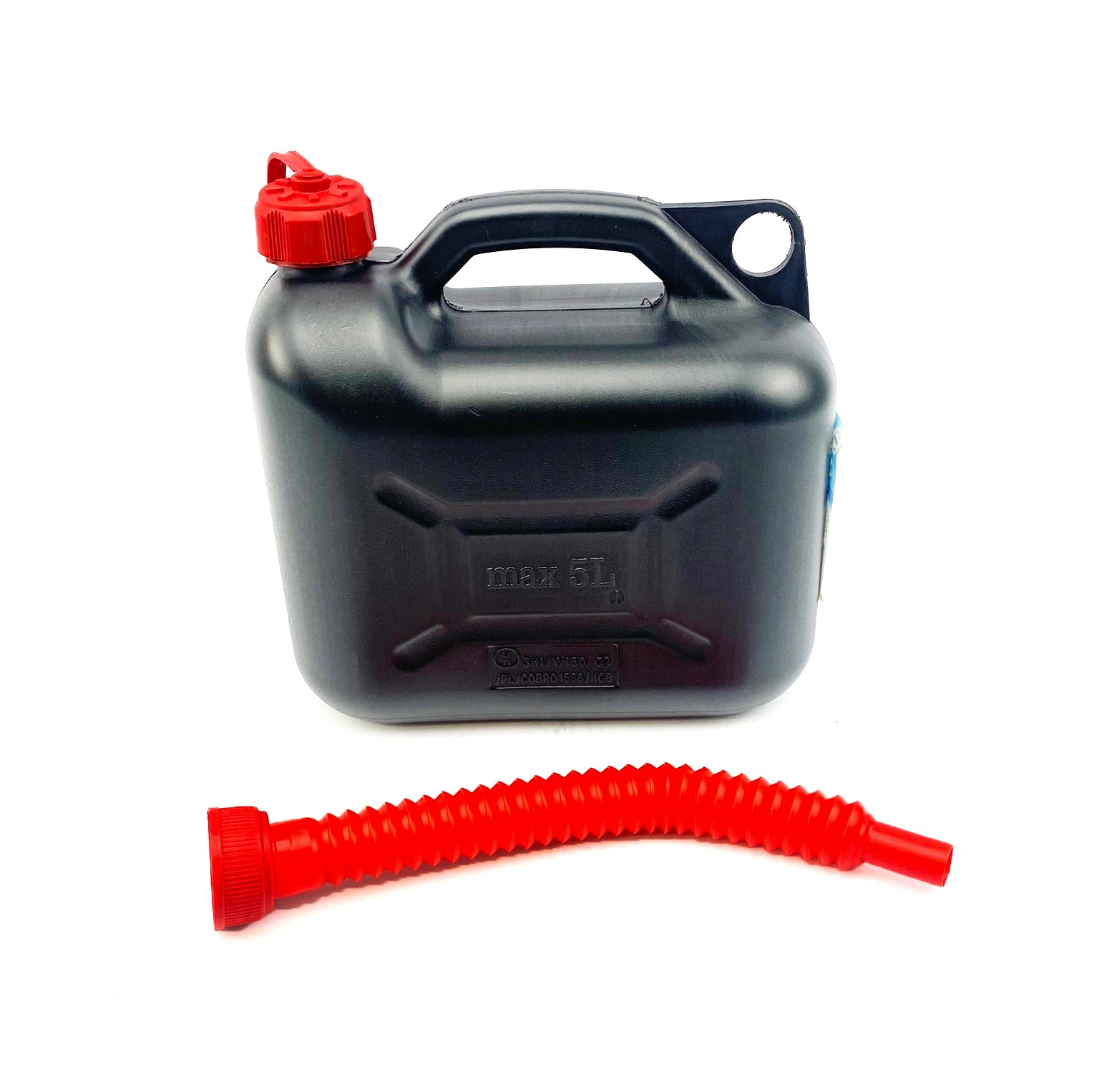 Toolstream 5l Fuel Can with Spout Black, 199991, Jc005pb375, Jerry Can