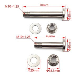 Dirt Racing Rear Shock Suspension Mounting Bolt Kit Yamaha YZ125 250 YZ250F 450f 5xe-22242-00-00