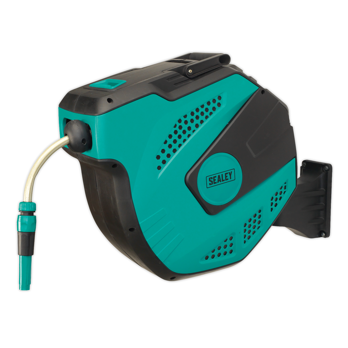SEALEY 20m Garden Hose Reel, Auto Rewind RWH20