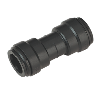 SEALEY STRAIGHT CONNECTOR FITTING WORKSHOP AIRLINE HARDLINE SPEEDFIT RIGID 15mm PACK OF 5 CAS15SC