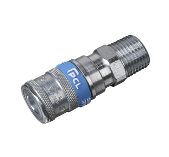 SEALEY 1/2" BSPT PCL MALE AIR FITTING CONNECTOR WORKSHOP AIRLINE AC73