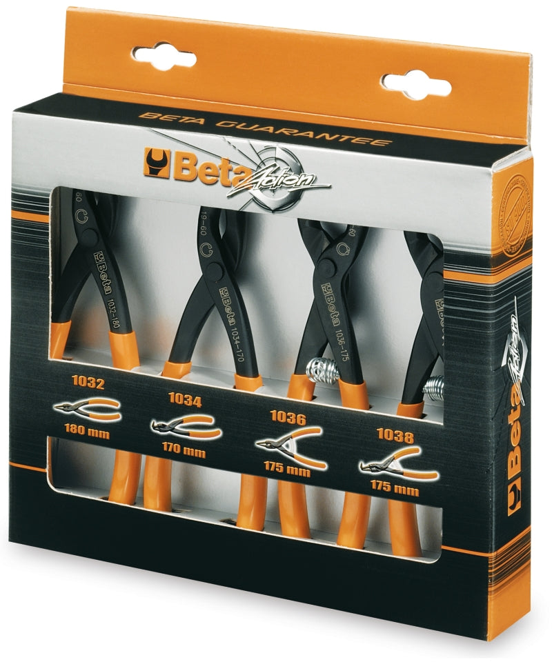 Beta Tools Set of 4 Circlip Pliers 19mm - 60mm - Beta Tools 1031/S4