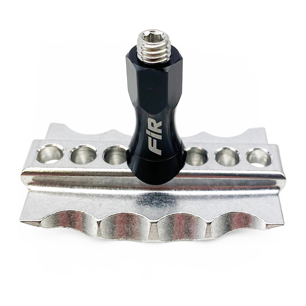 FIR Heavy Duty Tyre Bolt Rim Lock Cnc Silver Alloy 1.85 Atrl-02
