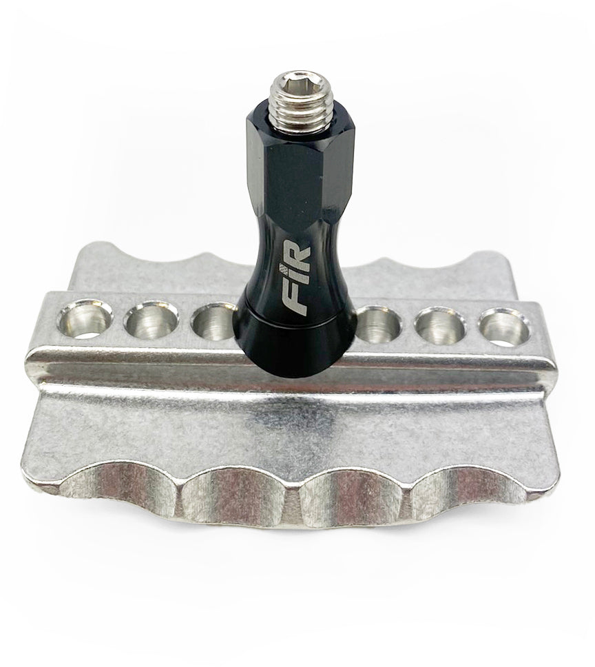 FIR Heavy Duty Tyre Bolt Rim Lock Cnc Silver Alloy 2.15 Atrl-03