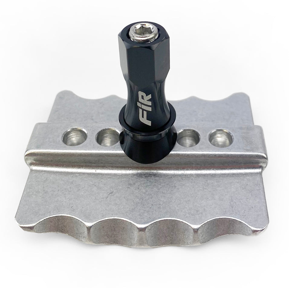 FIR Heavy Duty Tyre Bolt Rim Lock Cnc Silver Alloy 2.50 Atrl-04