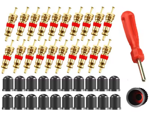FIR  Tyre Valve Core Removal Tools Kit 41PCS