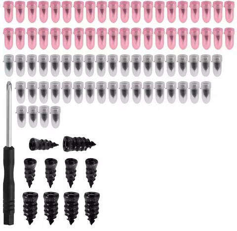 Dirt Racing 21PCS Puncture Repair Kit Car Vacuum Tyre Repair Screws Quick Fix Self-service