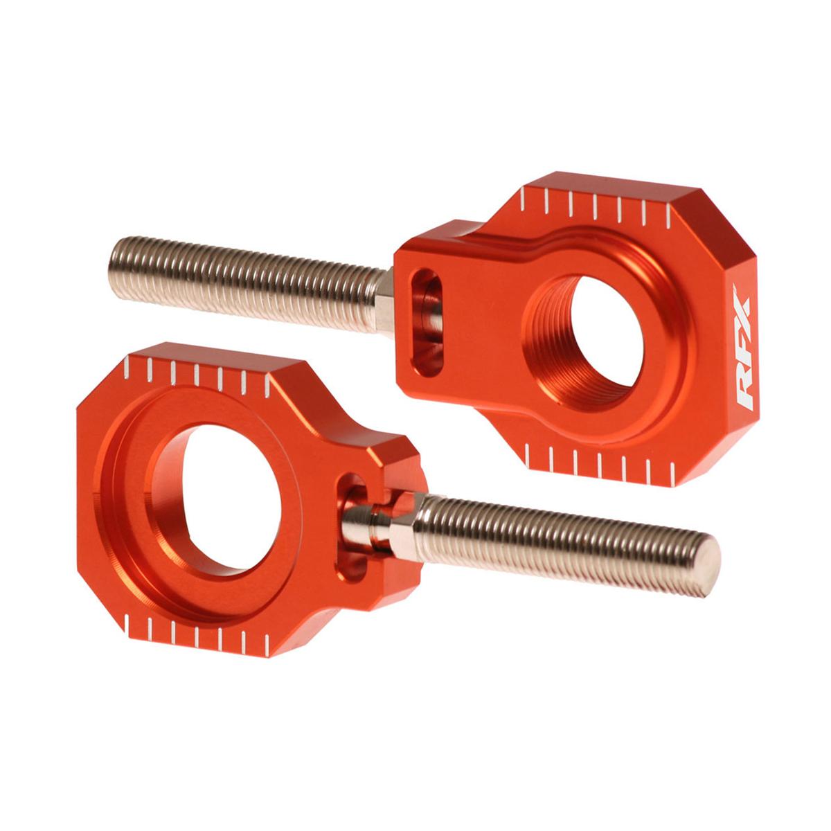 RFX Pro 2 Rear Axle Blocks EXC/F TE/FE EC/F 23- XL Orange