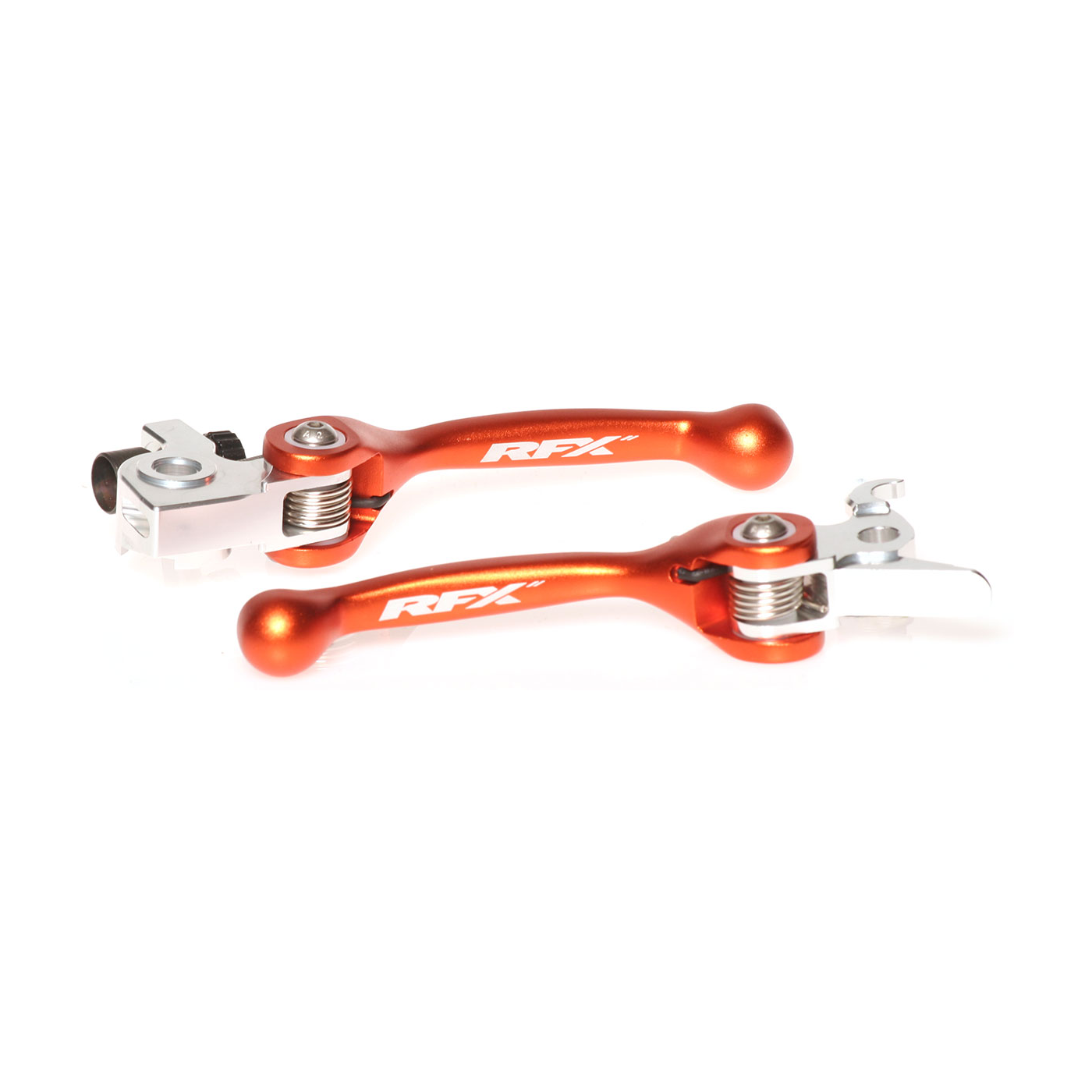 RFX Race Flexible Lever Set Brembo Brake/Brembo Clutch  Clear