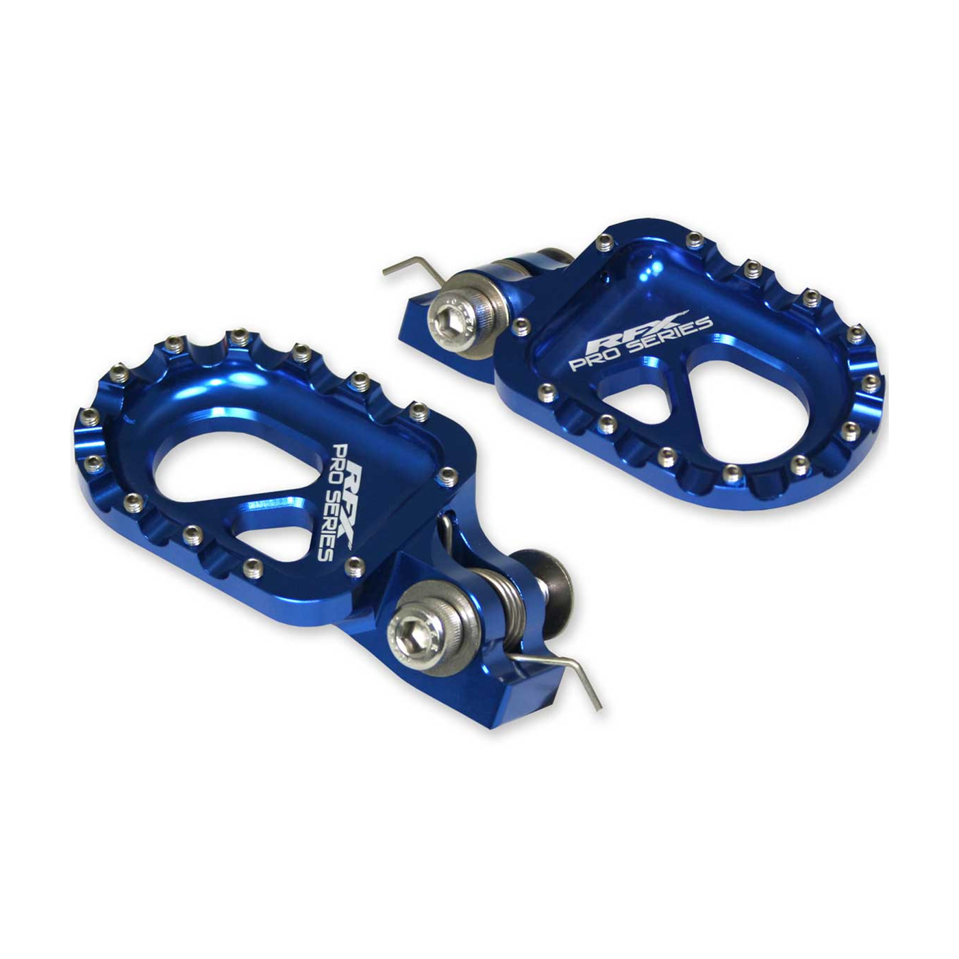 RFX Pro Trials Footrest Gas Gas/Beta/Sherco/Montesa M Blue