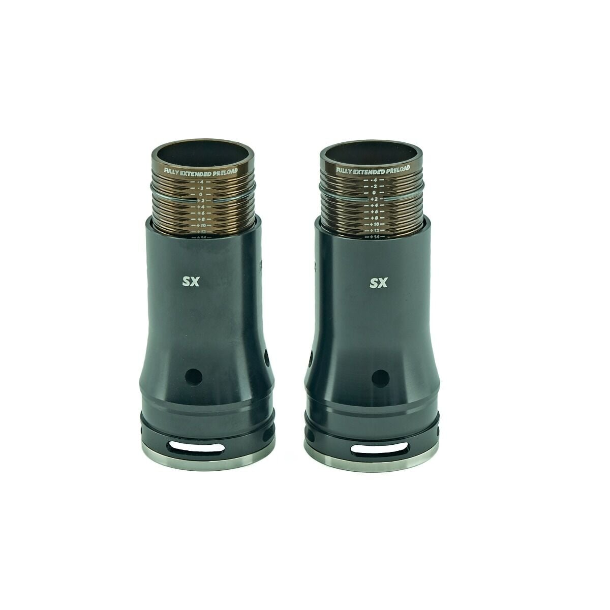 K-TECH Suspension Front Fork Spring Perches Kyb 48mm SX Adjustable (Pair) 111-300-220