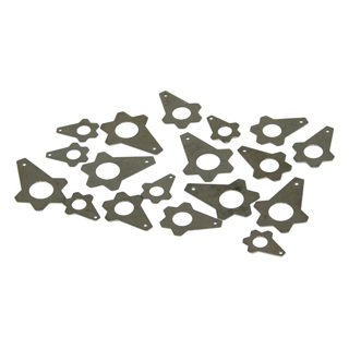 RFX M6/M8/M10 Safety Wire Washer Assortment Pack 25pcs