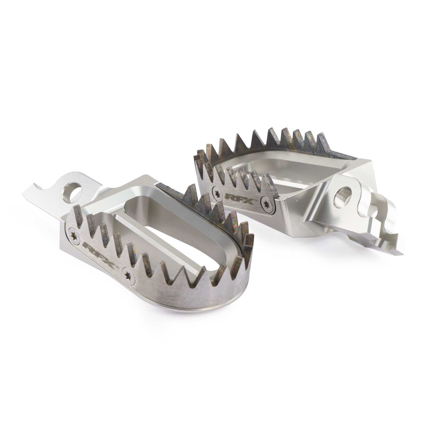 RFX Pro Footrests Ti/Alu CRF250/450 02-24 CR125/250