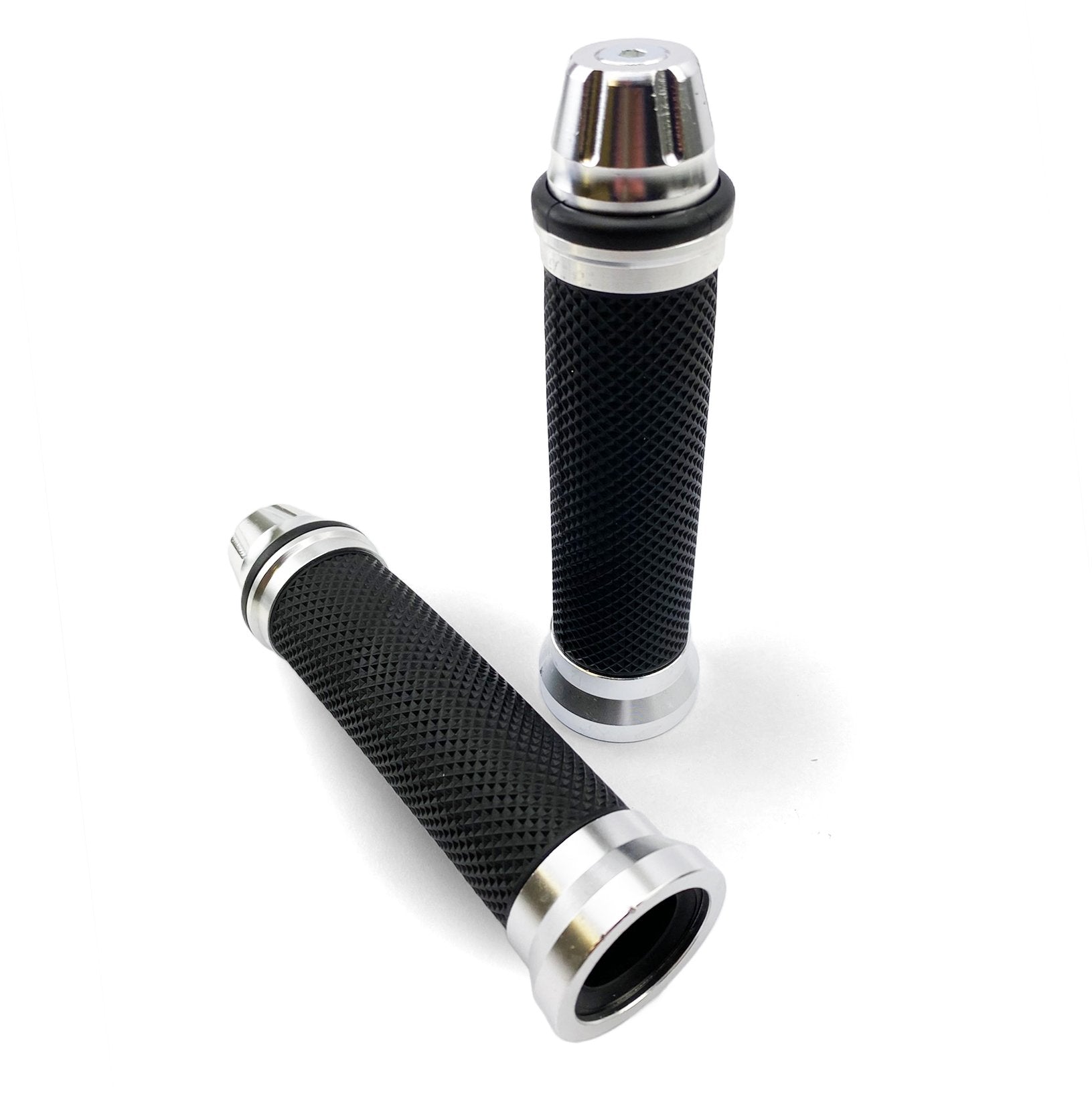 FIR Grip Set Rubber with Cnc Aluminum Ends