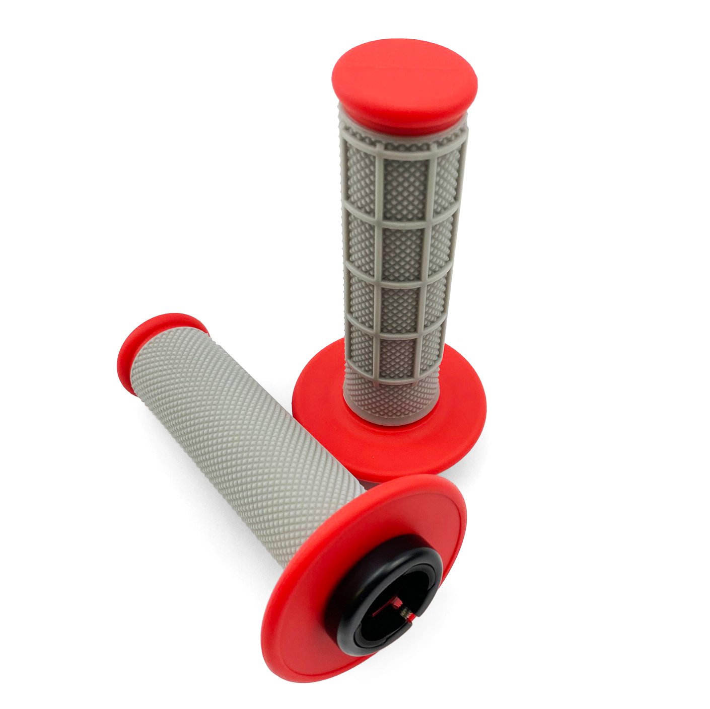 FIR Lock on Grip Set CRF 150 R, Half Waffle Soft Black, Odi Style, Fir -