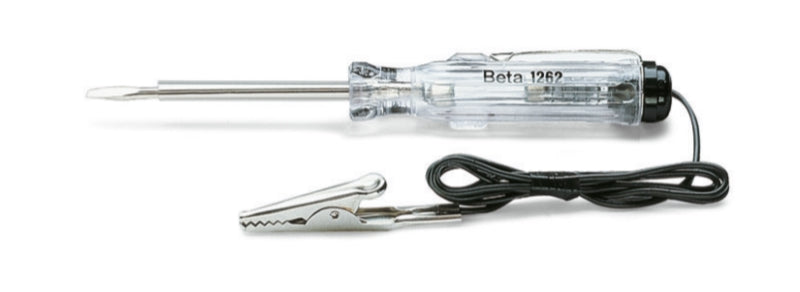 Beta Tools Circuit Testing Screwdriver 6-24V 0.5mm x 3mm x 44mm - Beta Tools 1254