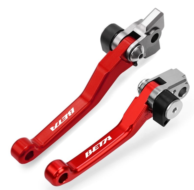 FIR Flexi Clutch & Brake Lever Beta Rr 250 300 350 430 480 2t 4t Xtrainer Red