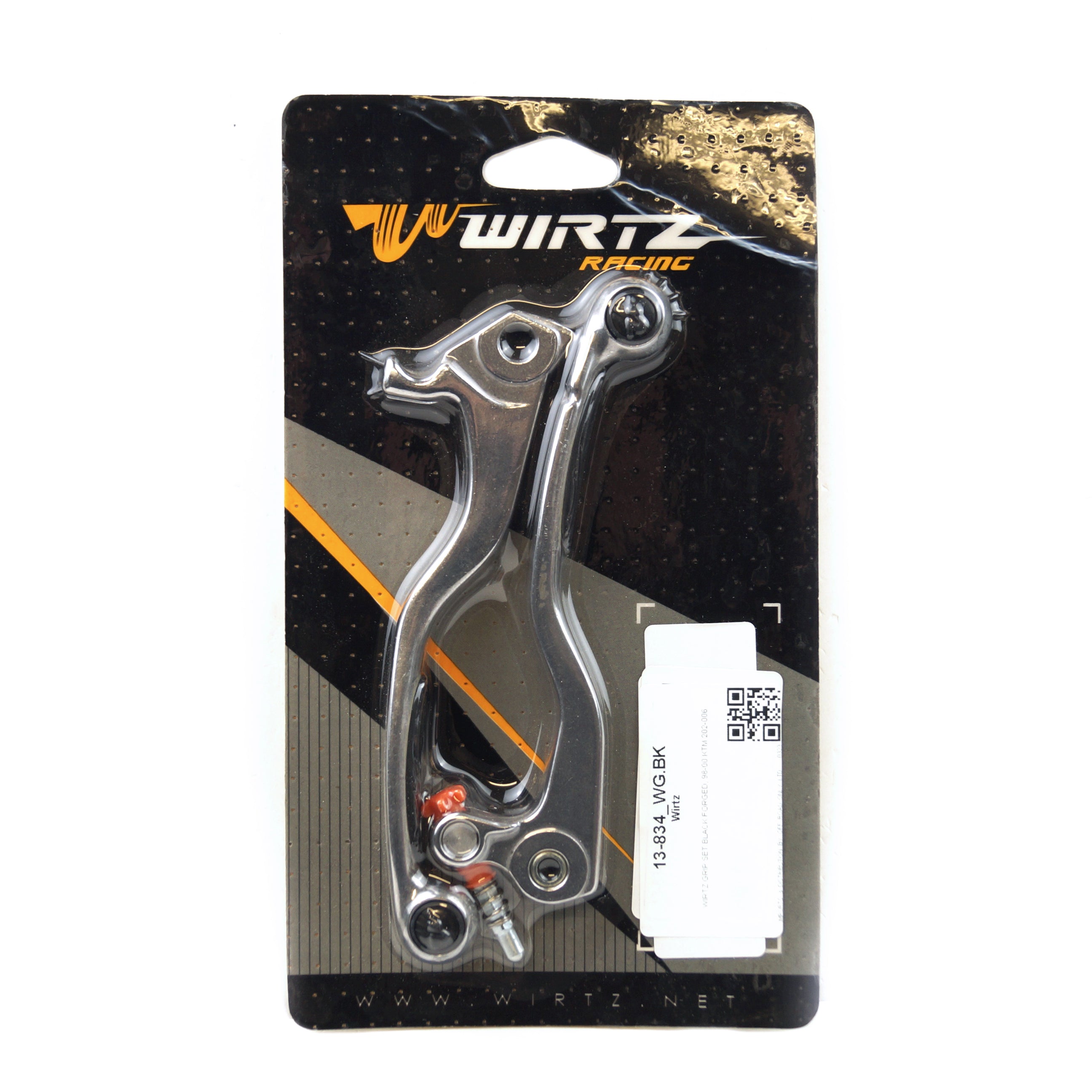 Wirtz Wirtz Grip Set Black Forged, 98-00 KTM 202-006