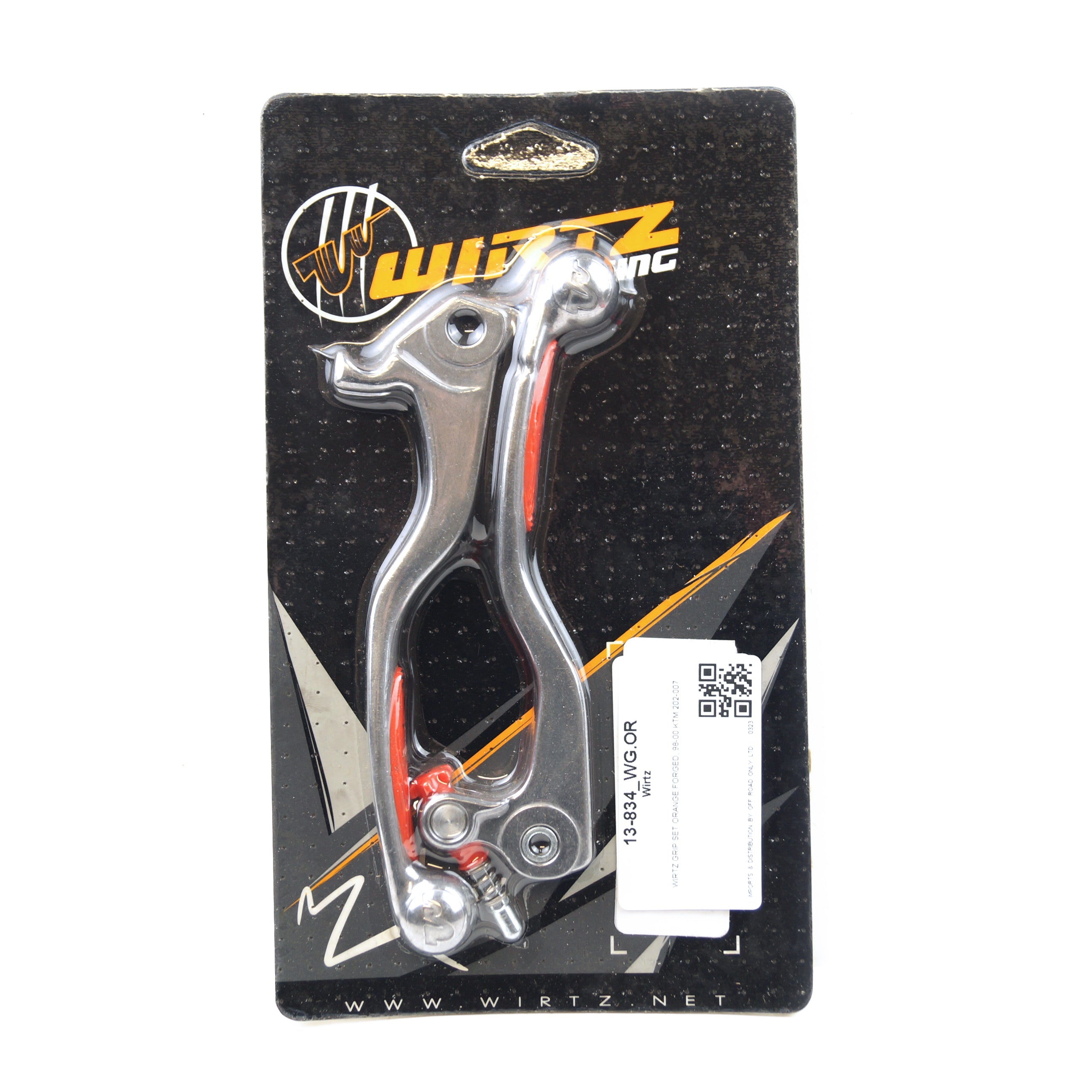 Wirtz Wirtz Grip Set Orange Forged, 98-00 KTM 202-007