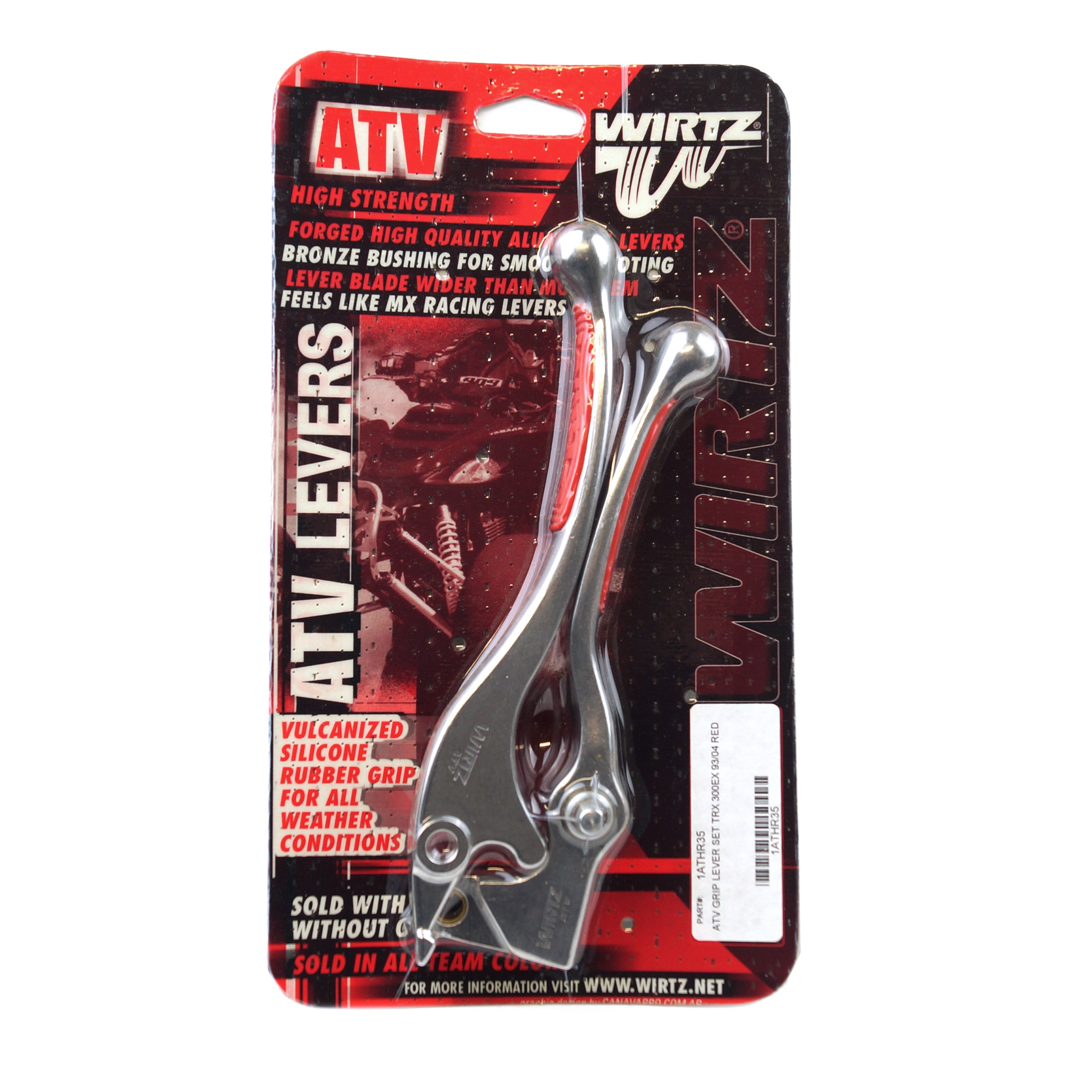 Wirtz Wirtz Lever Set Grip Red