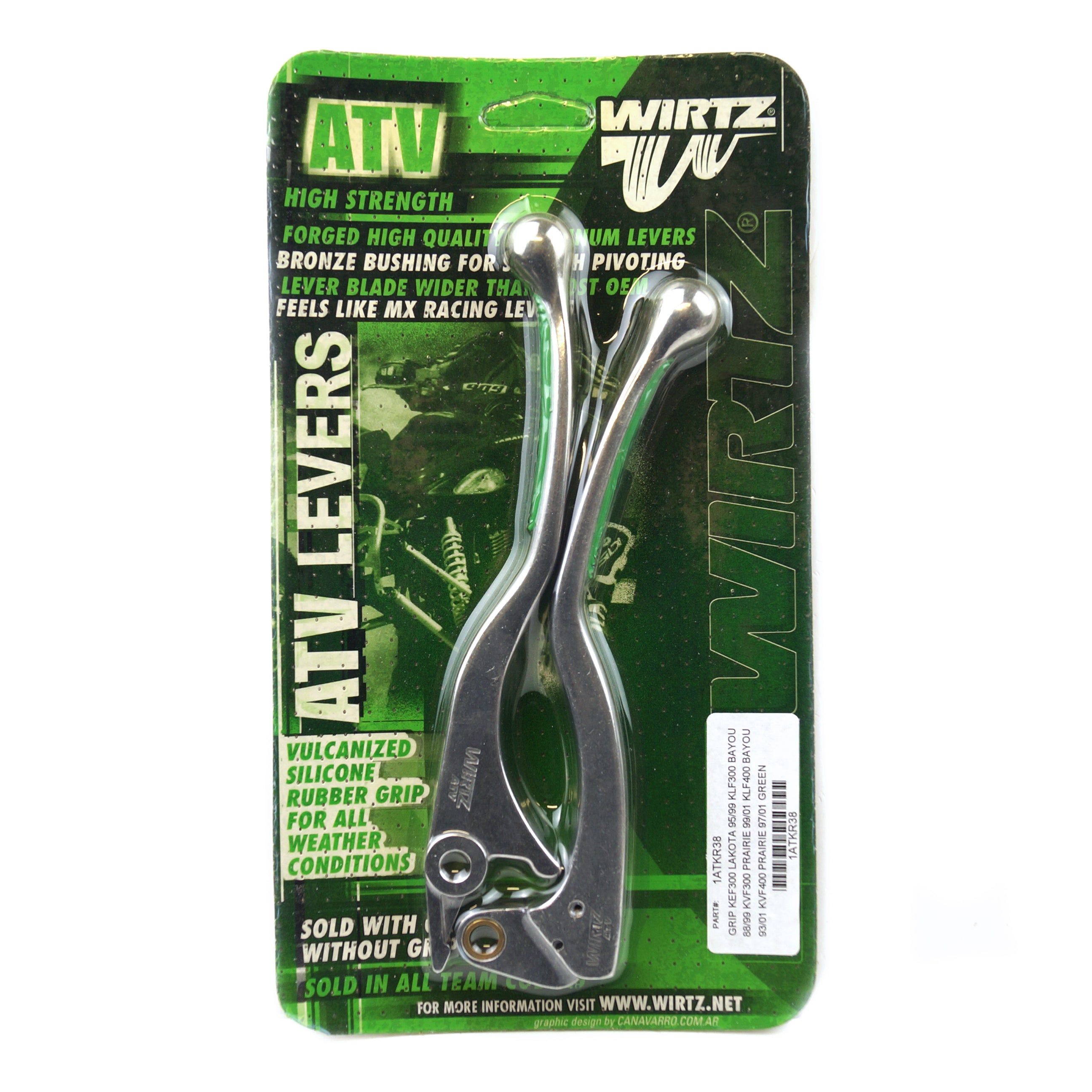 Wirtz Wirtz Lever Set Grip Gree