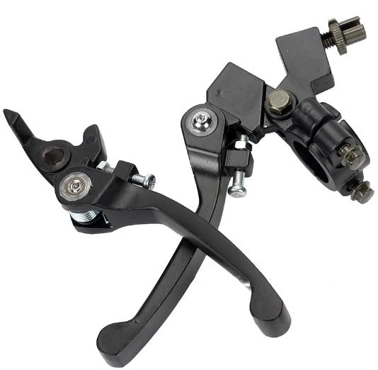 Dirt Racing Flexi Clutch & Brake Lever Set with Brake Tag