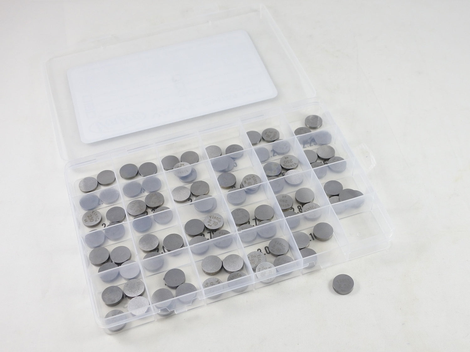 Vintco Valve Shim Kit 13mm 2.00mm-3.10mm 0.05mm Increments 4PCS Each 13SHIMKIT