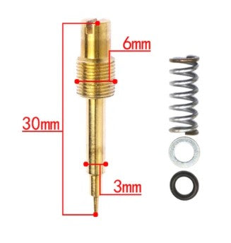 Dirt Racing Medium Air Fuel Mixture Adjusting Screw CVK34 CVK36 CVK40 Cbr-cb-1g PD26J