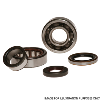 Engineworx Crank Bearing & Seal Kit CR250 84-91 CR500 82-02  Silver