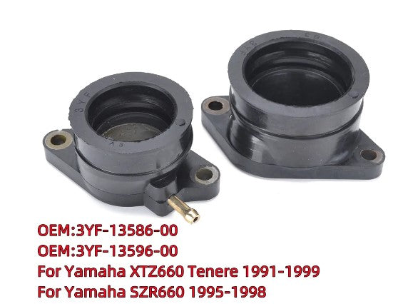 Dirt Racing Intake Manifold Yamaha 1991-1996 XTZ660 Tenere 1995-1997 SZR660 Szr 660 3yf-13586-00 3yf-13596-00