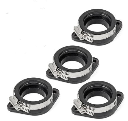 Dirt Racing 4pcs Carburettor Intake Manifold Boot 1980-1984 Suzuki Gs1000 1100 13110-49100 13120-49100