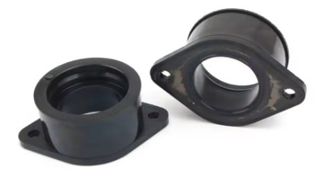 Dirt Racing Carburettor Intake Manifold Joint Boot Set 80-83 Kawasaki KZ440 74-78 Kawasaki KZ400 16065-1027