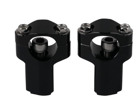 FIR 28.6mm Handlebar Clamp 52mm Risers Bar Mount in Black for KTM Gas Gas Beta Husqvarna