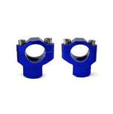FIR 28.6mm Handlebar Clamp 32mm Risers Bar Mount in Blue for KTM Gas Gas Beta Husqvarna