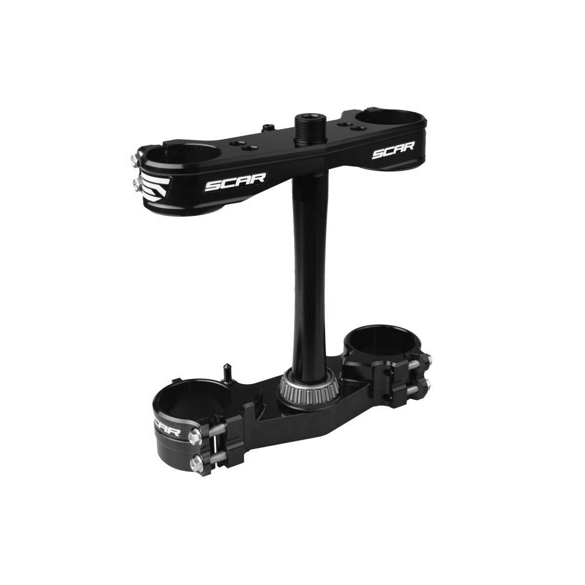 Scar Racing Triple Clamps Black KX250/450 2006-23, Offset 23mm Scar S3418